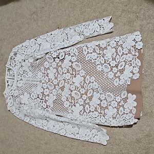SELF PORTRAIT Lace Mini Dress